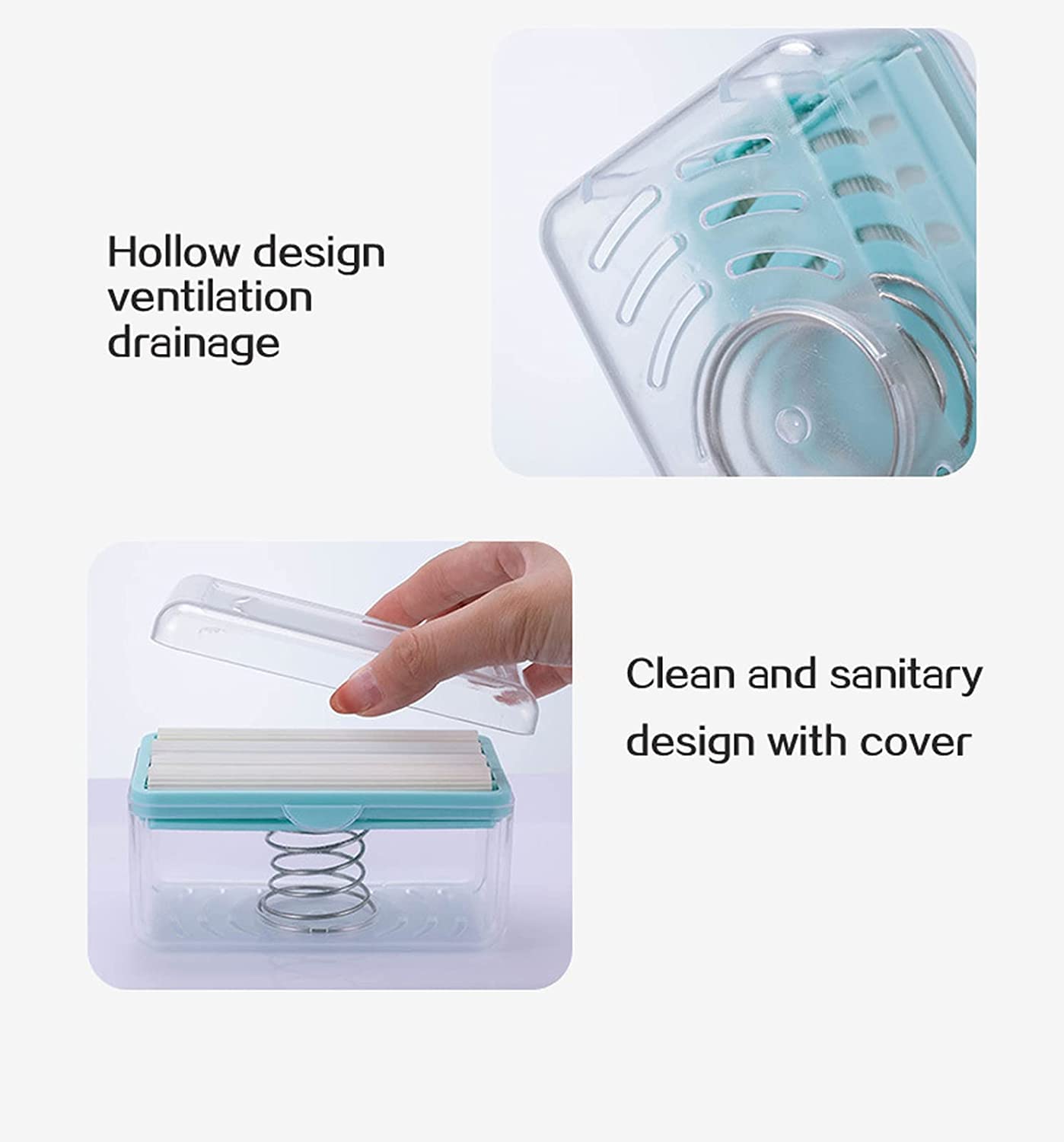 6303 2-IN-1 PORTABLE SOAP ROLLER DISH & SOAP DISPENSER WITH ROLLER AND DRAIN HOLES, MULTIFUNCTIONAL SOAP HOLDER FOAMING SOAP BAR BOX FOR HOME, KITCHEN, BATHROOM 6303 2-IN-1 PORTABLE SOAP ROLLER DISH & SOAP DISPENSER WITH ROLLER AND DRAIN HOLES, MULTIFUNCTIONAL SOAP HOLDER FOAMING SOAP BAR BOX FOR HOME, KITCHEN, BATHROOM